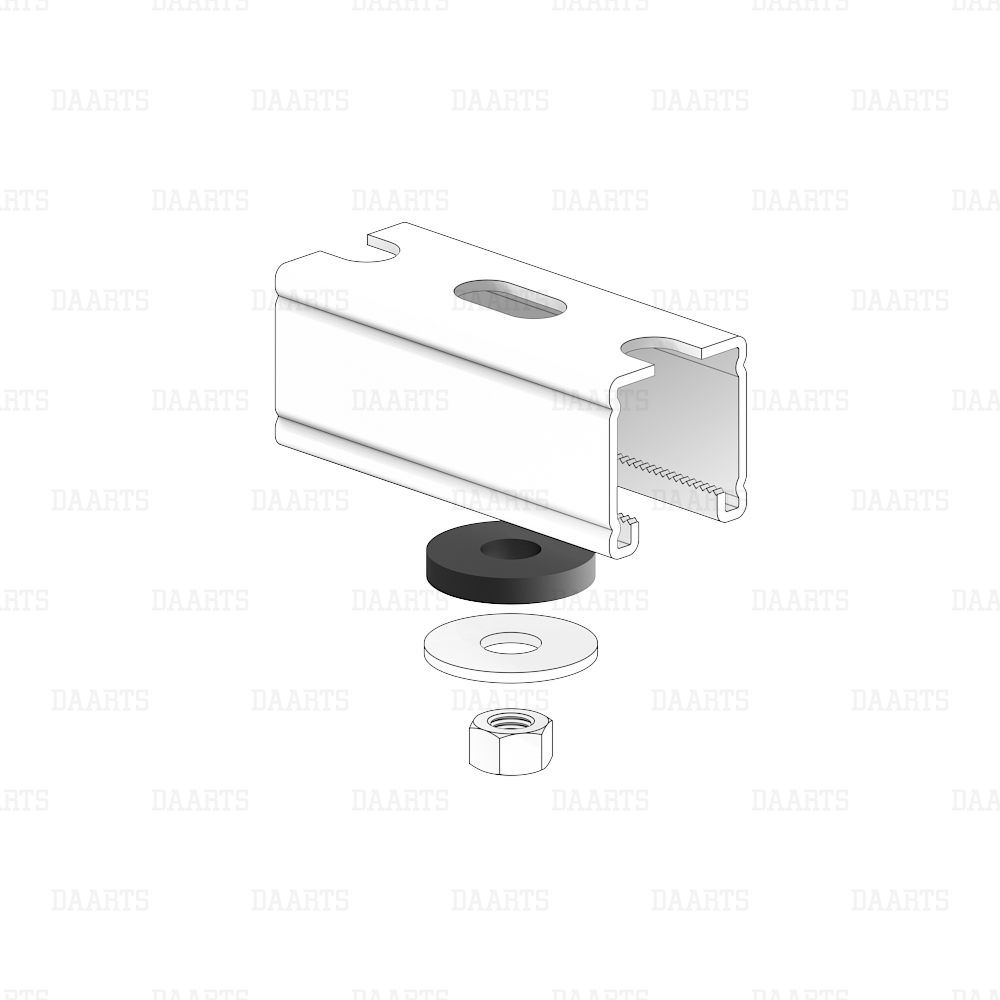 в сборке 2 Виброизоляционная шайба DAARTS DS MQL M13 D36 T6